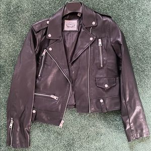 Levi’s Faux Leather Moto Jacket